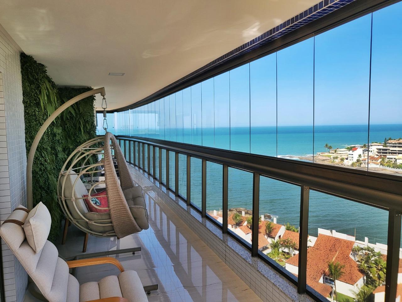 Cobertura Linear com lazer completo privativo/Mobiliada e Decorada na Praia do Morro -Guarapari-ES