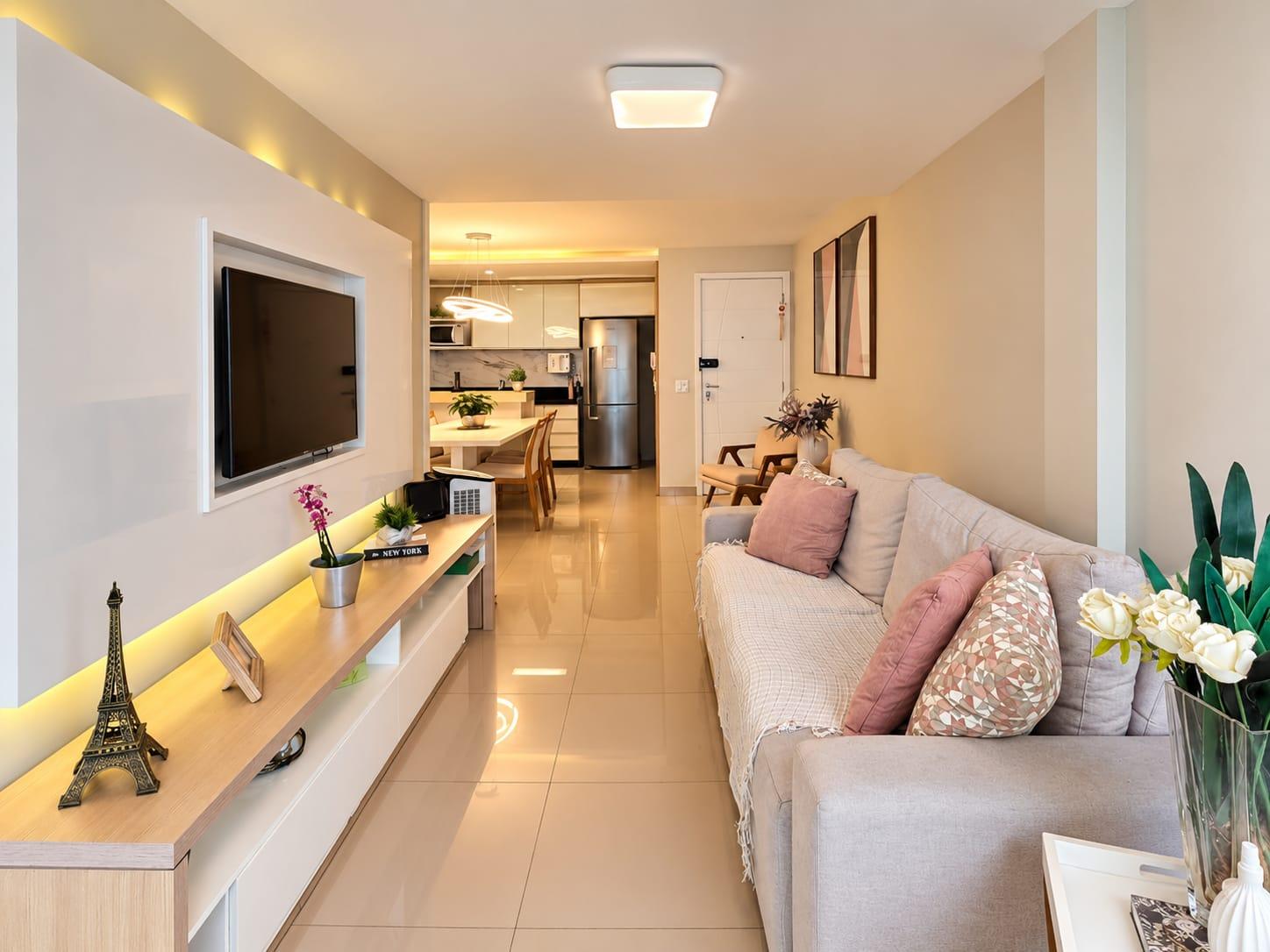 Apartamento Garden à Venda com 3 Quartos e 2 Vagas na Praia do Morro – Guarapari/ES