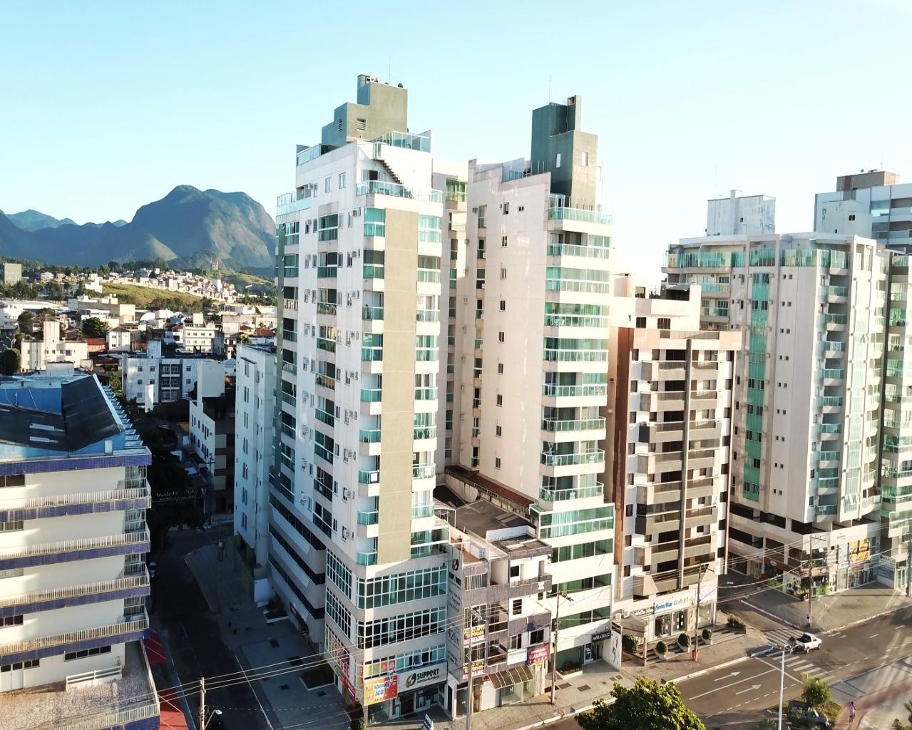 Edifício Galiah apartamento de 3 quartos a venda frente para o mar na Praia do Morro Guarapari ES
