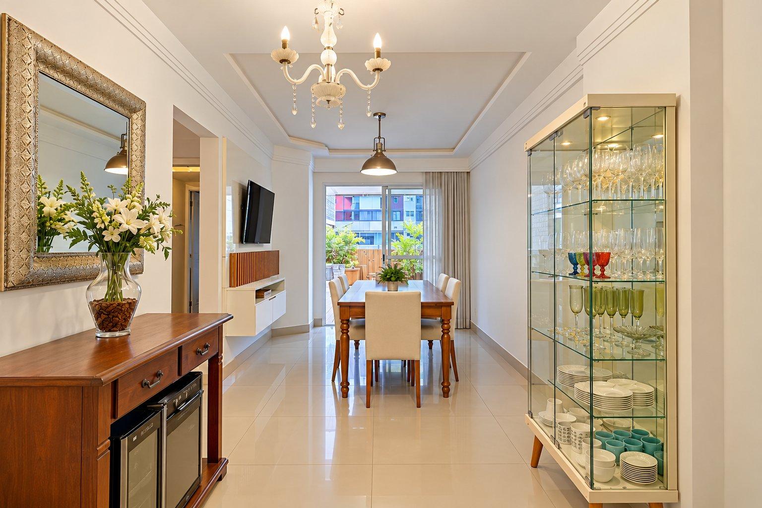 Apartamento à venda, 2 quartos, suíte, ampla área lateral gourmet, ofurô, 1 vaga no centro de Guarapari - ES