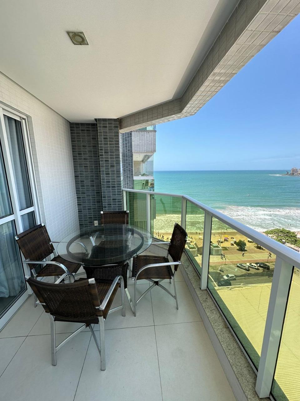 Apartamento de 3 quartos a venda frente para o mar na Praia do Morro Guarapari ES