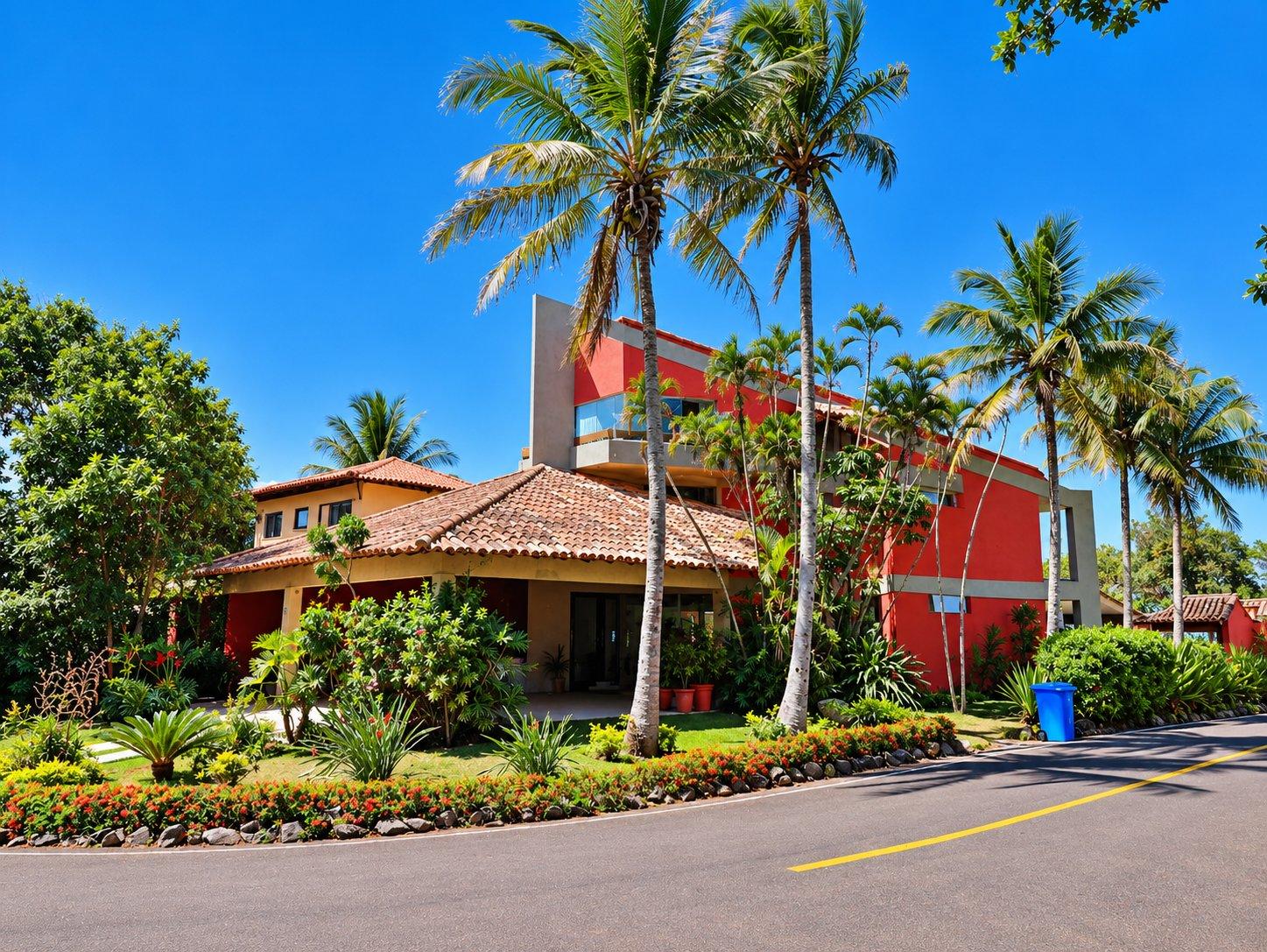 Casa pé na areia, com 6 quartos, espaçosa e sofisticada, piscina, 4 vagas de garagem, garagem para barco, na Aldeia da Praia, Guarapari - ES