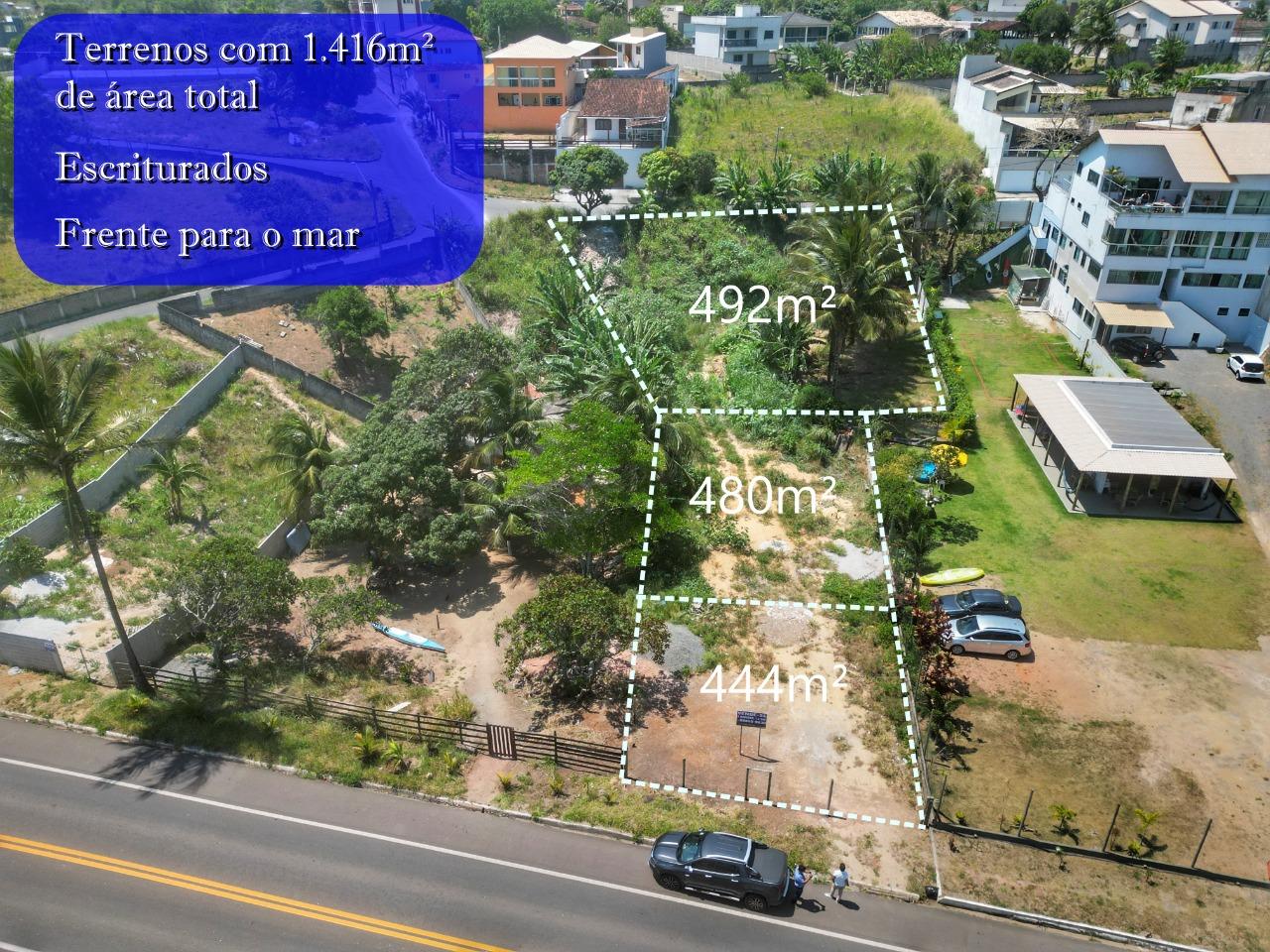 Terrenos a venda em localização privilegiada em frente a praia de Meaípe - Guarapari! FRANCO IMÓVEIS