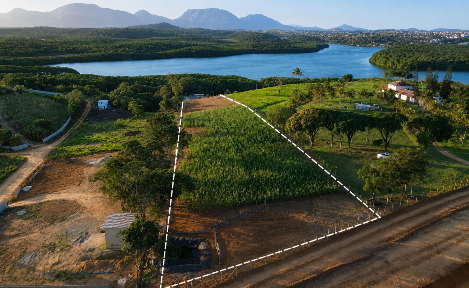 Área 9.500m² com Vista para o Mar e Montanhas a 10 Min do Centro de Guarapari Ideal para Condomínio ou Loteamento
