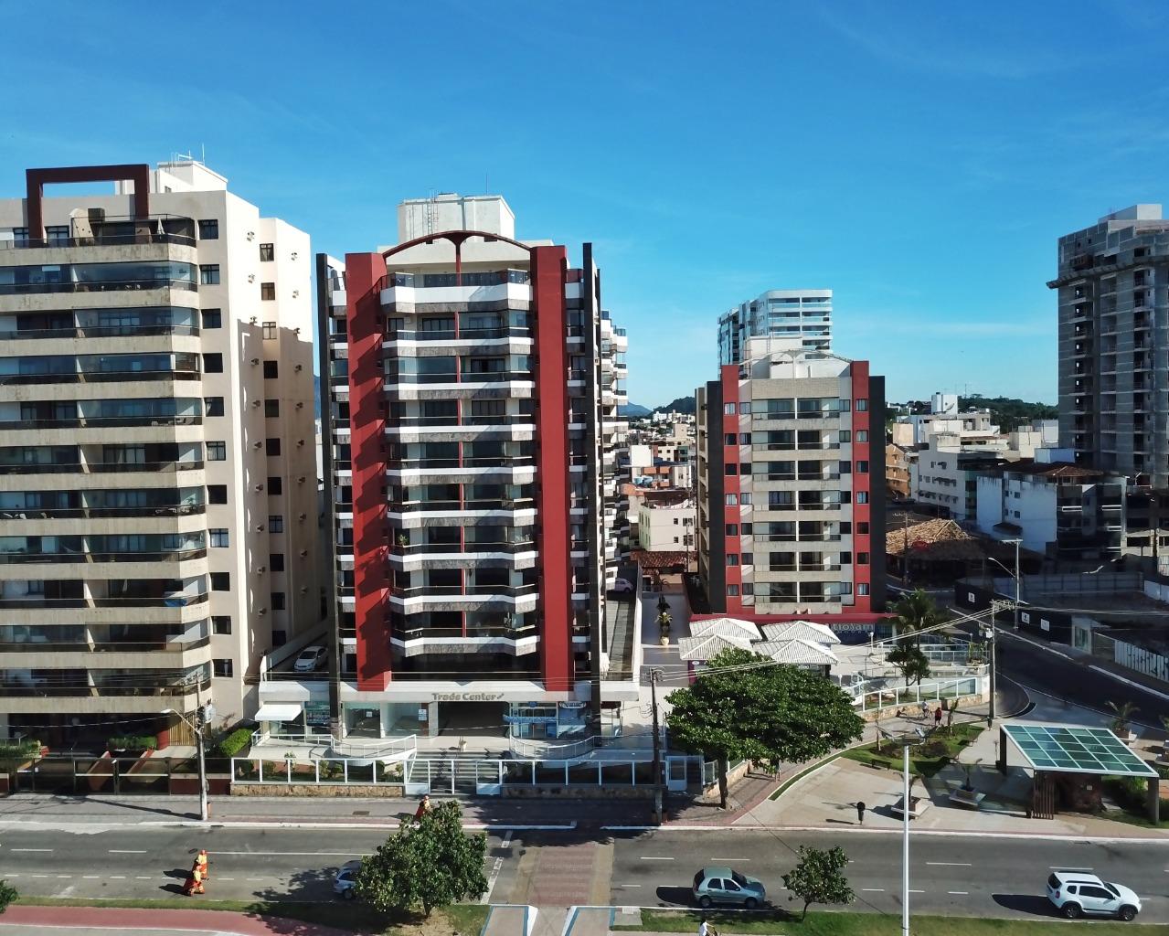 Edifício De Paulo no Trade Center apartamento de 3 e 2 quartos a venda, frente para o mar na Praia do Morro Guarapari ES