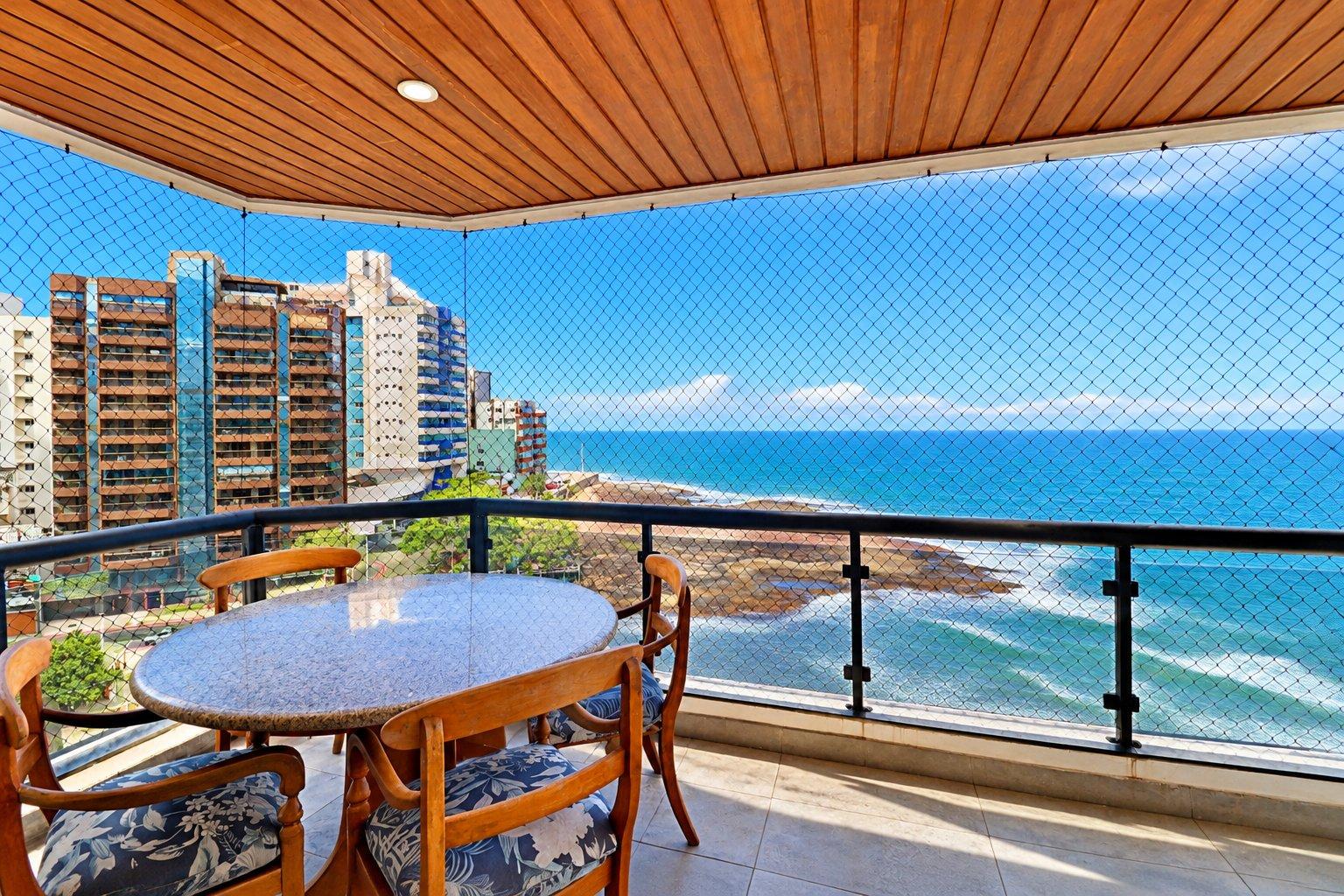 Apartamento à venda, 4 Suítes, 1 por andar, de frente para o mar na Praia das Virtudes no Centro de Guarapari ES CHATGPT