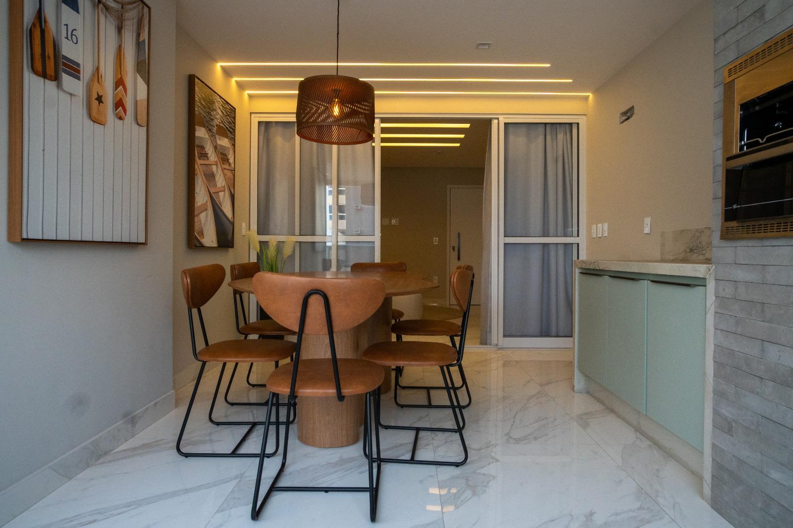 Alto padrão com 3 quartos sendo 2 suítes com lazer completo na Avenida Praiana - Praia do Morro - Guarapari