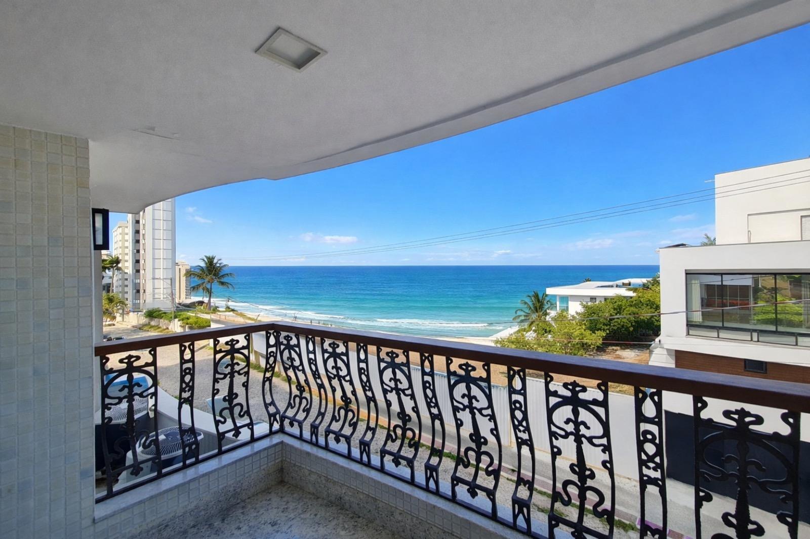 Apartamento de 3 quartos com vista para o mar, lazer, no Centro de Guarapari -ES