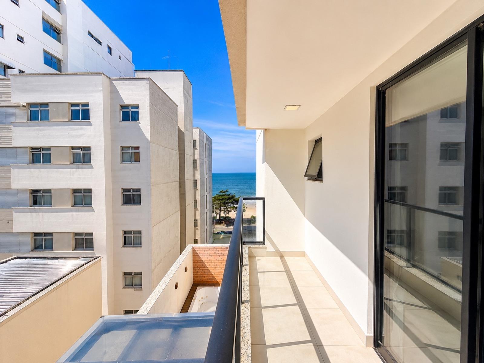 Oportunidade única: Apartamento à venda em Guarapari-ES, na Praia do Morro! 2 quartos, 1 suíte, 1 sala, 2 banheiros, 1 vaga de garagem, 70m².