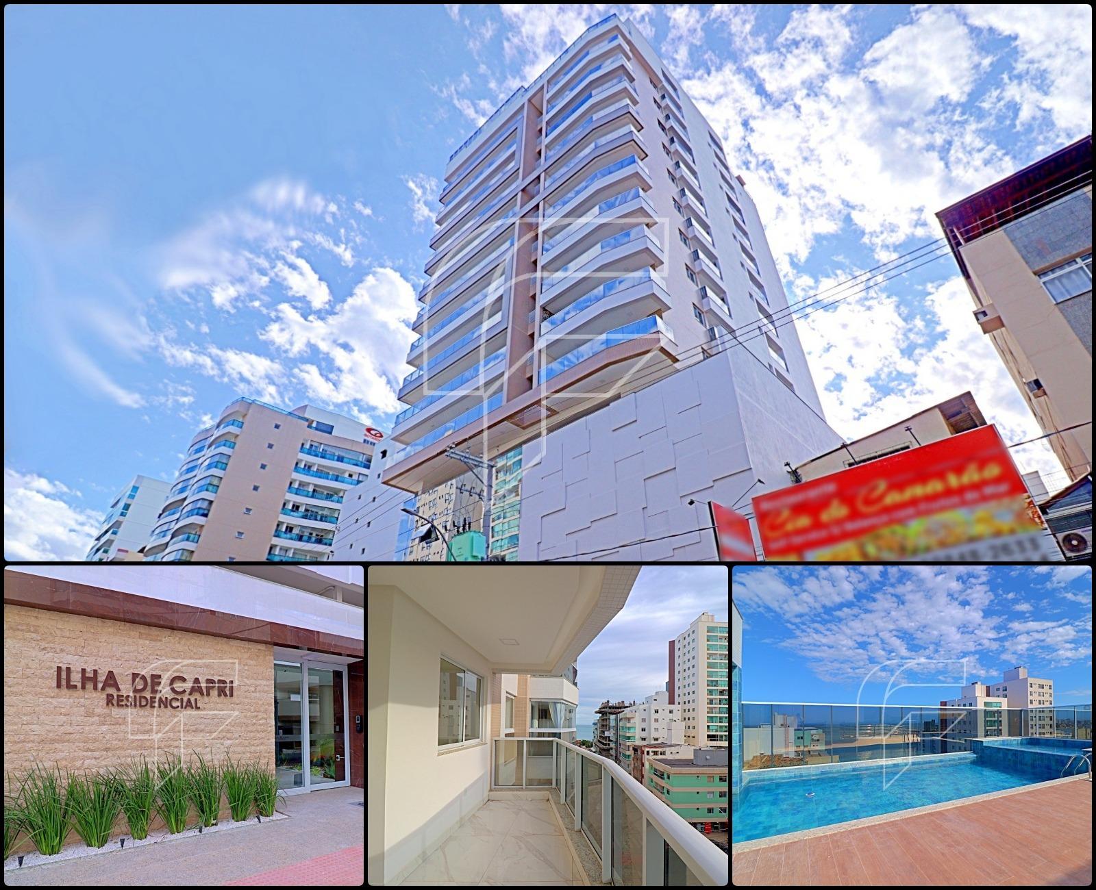 Apartamento 2 quartos /Novo/ com lazer completo na Avenida Praiana na Praia do Morro em Guarapari - ES